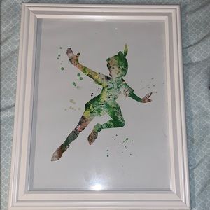 Peter pan Framed picture